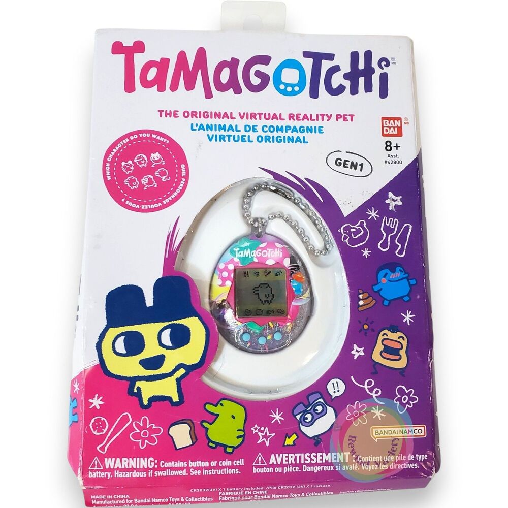 Bandai Tamagotchi Gen 1 Pretty Party Virtual Pet NIP